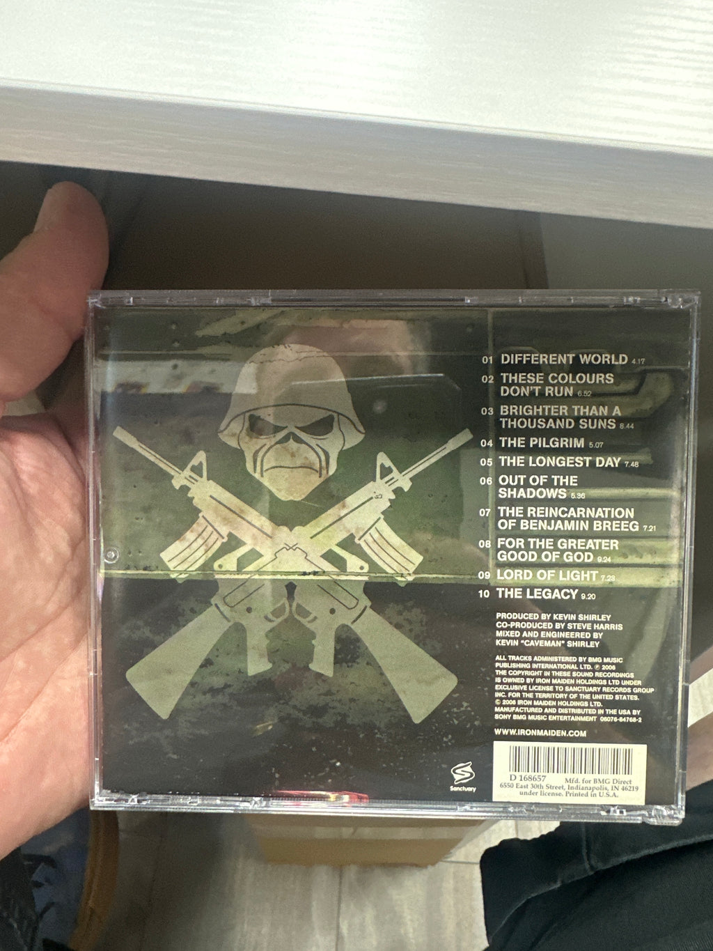 IRON MAIDEN - A MATTER OF LIFE AND DEATH