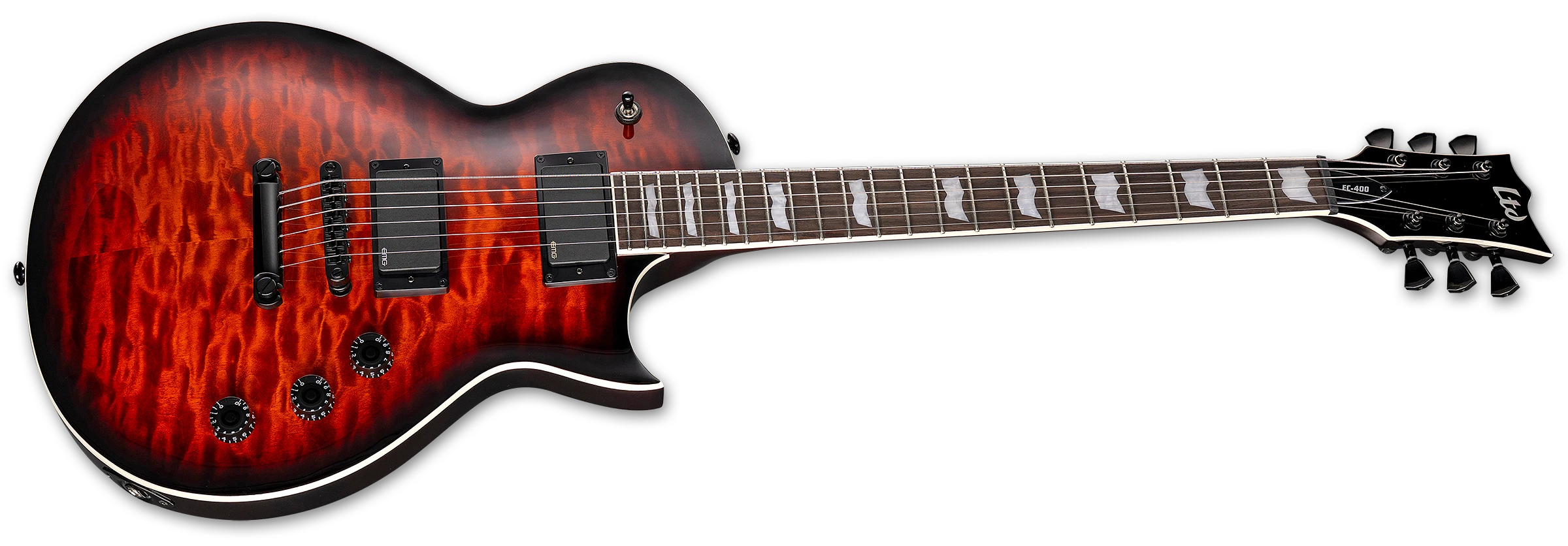 ESP  LTD EC-400 QM VINTAGE BURST