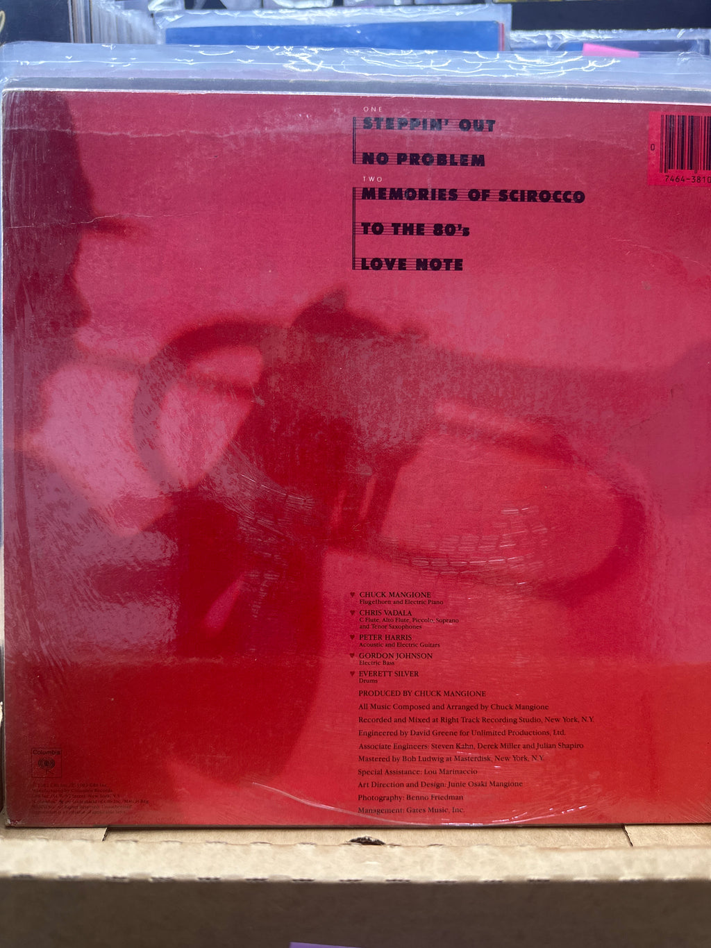 CHUCK MANGIONE - LOVE NOTES