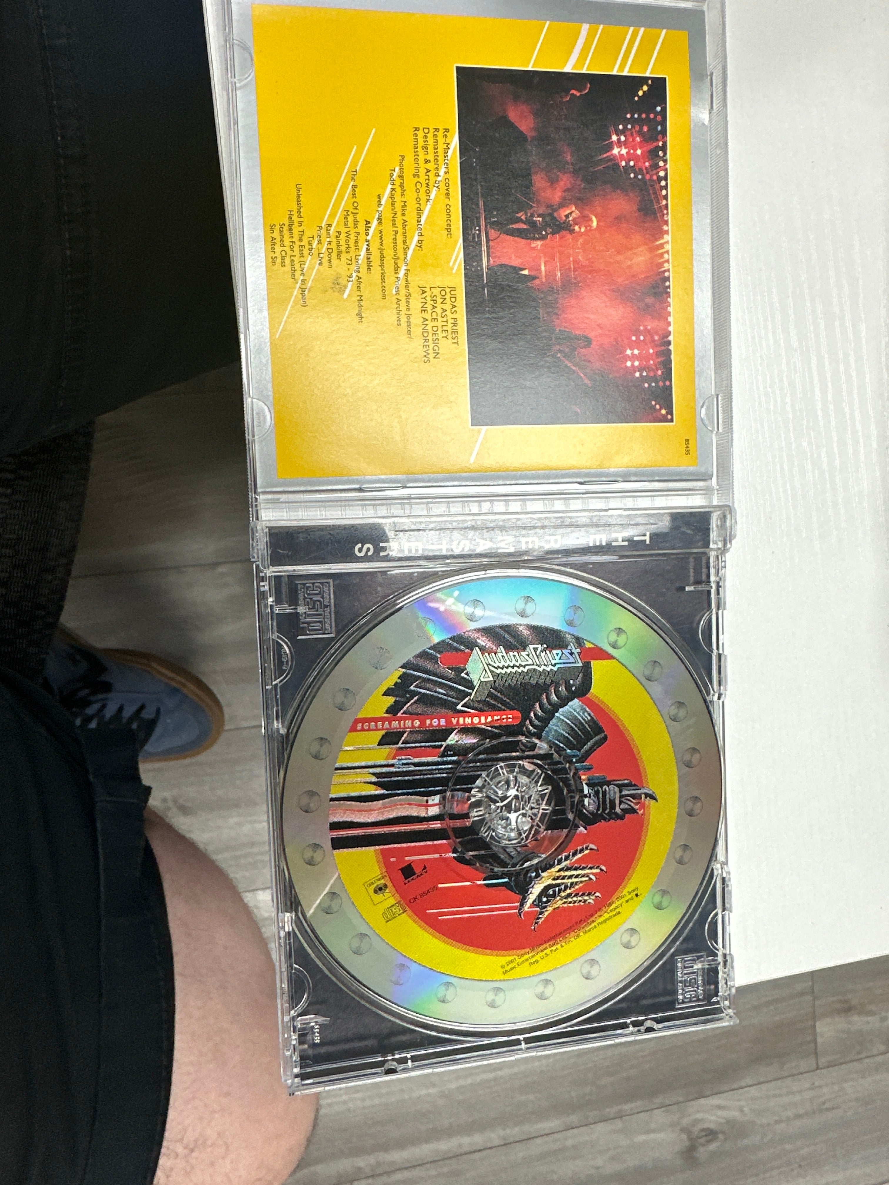 JUDAS PRIEST - SCREAMING FOR VENGEANCE
