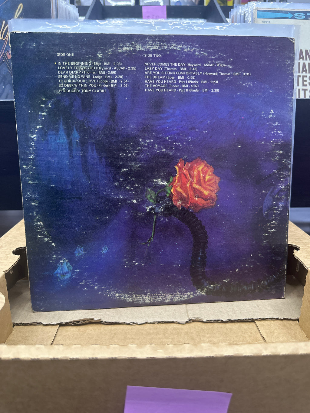 THE MOODY BLUES - ON THE THRESHOLD OF A DREAM