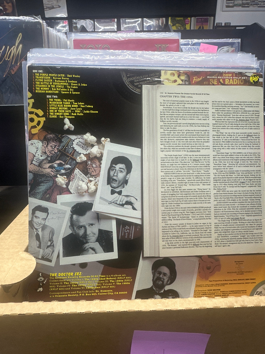 DR. DEMENTO - DR. DEMENTO PRESENTS THE GREATEST NOVELTY RECORDS OF ALL TIME VOLUME II THE 1950S
