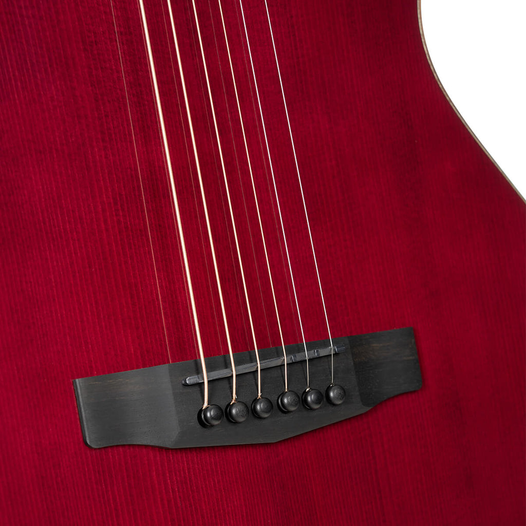 Cort MODERNBURGANDY Masterpiece Series Modern Burgundy Acoustic-Electric Guitar. Burgundy