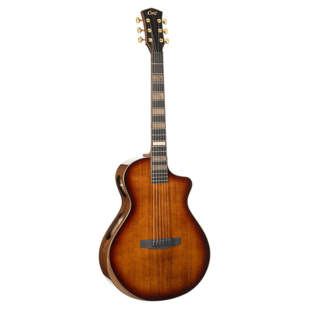 Cort MODERNBURST Masterpiece Series Modern Burst Acoustic-Electric Guitar. Burst