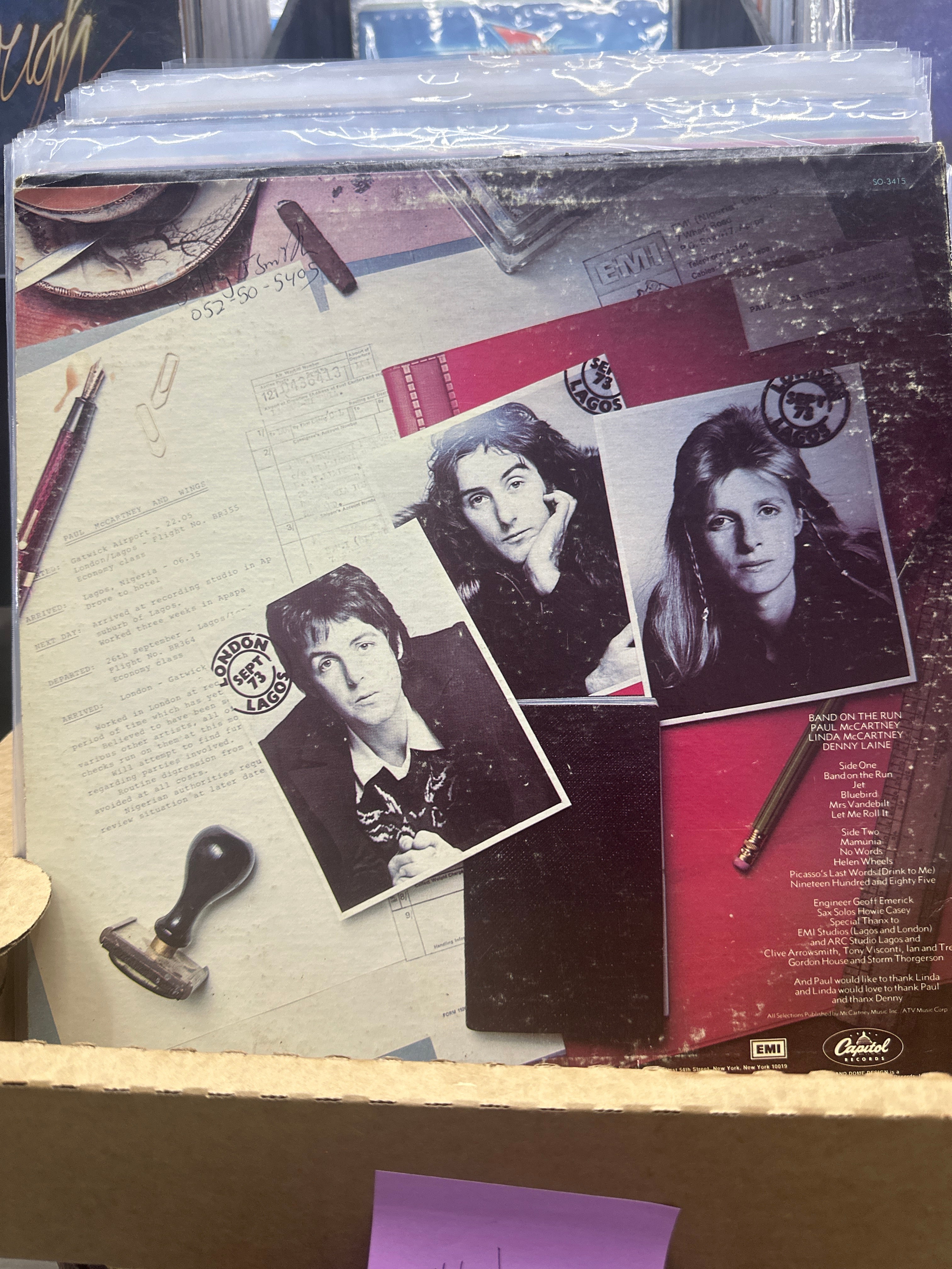 PAUL MCCARTNEY & WINGS - BAND ON THE RUN