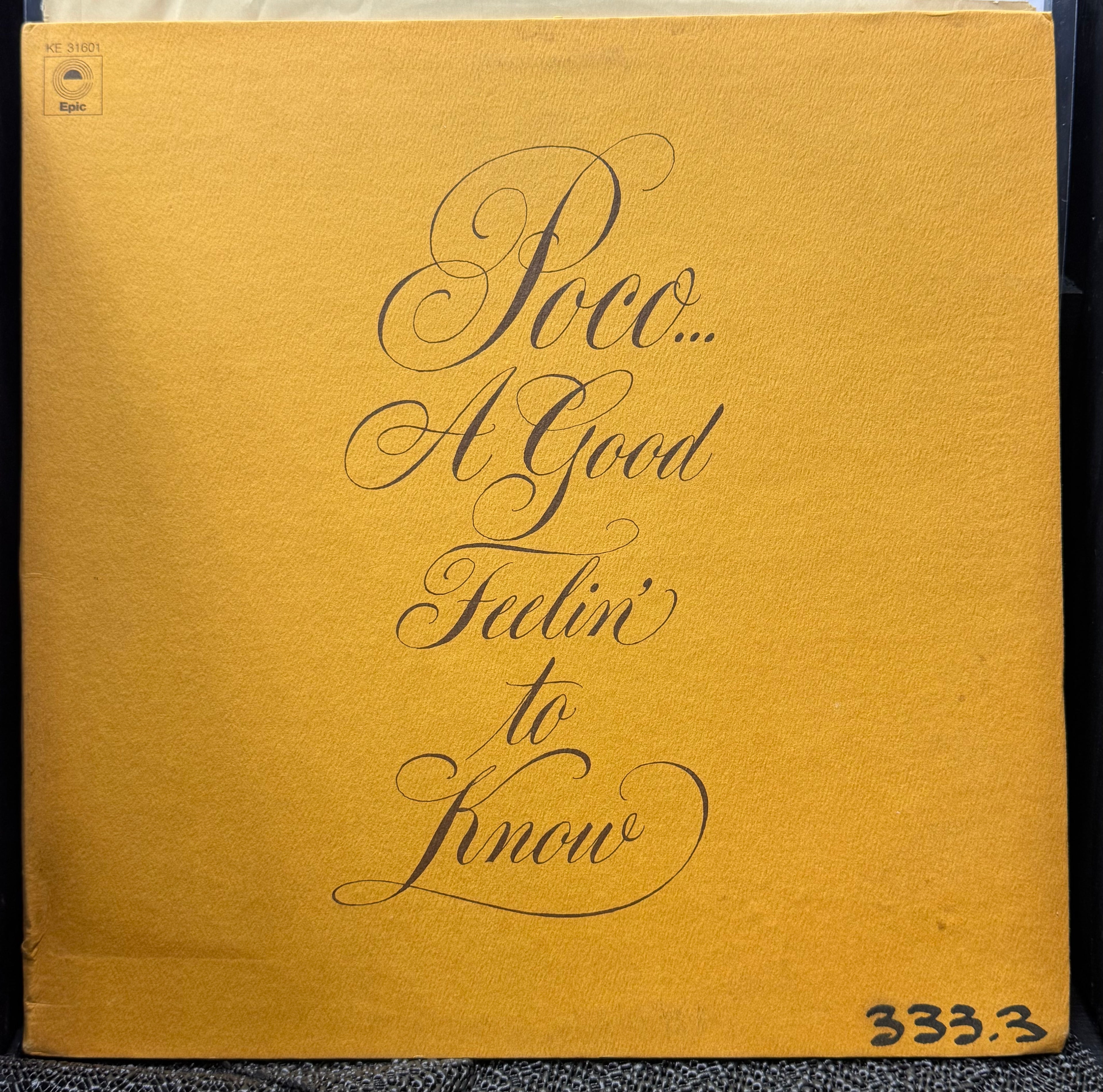 Poco - A Good Feelin' To Know