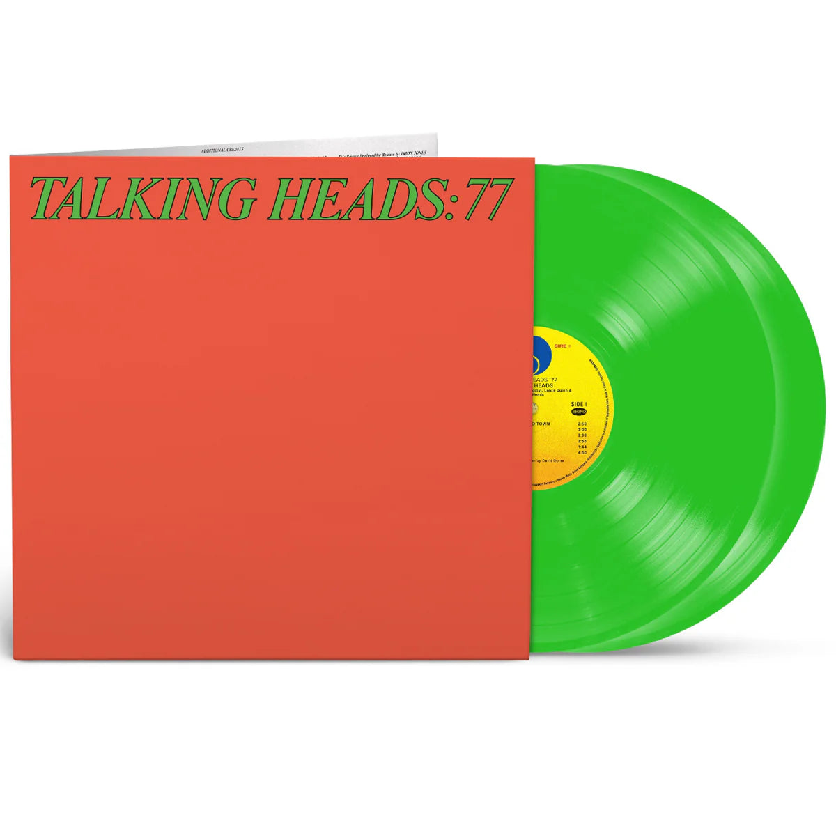 THE TALKING HEADS - TALKING HEADS: 77 (LIMITED EDITION, TRANSPARENT GREEN COLORED VINYL)