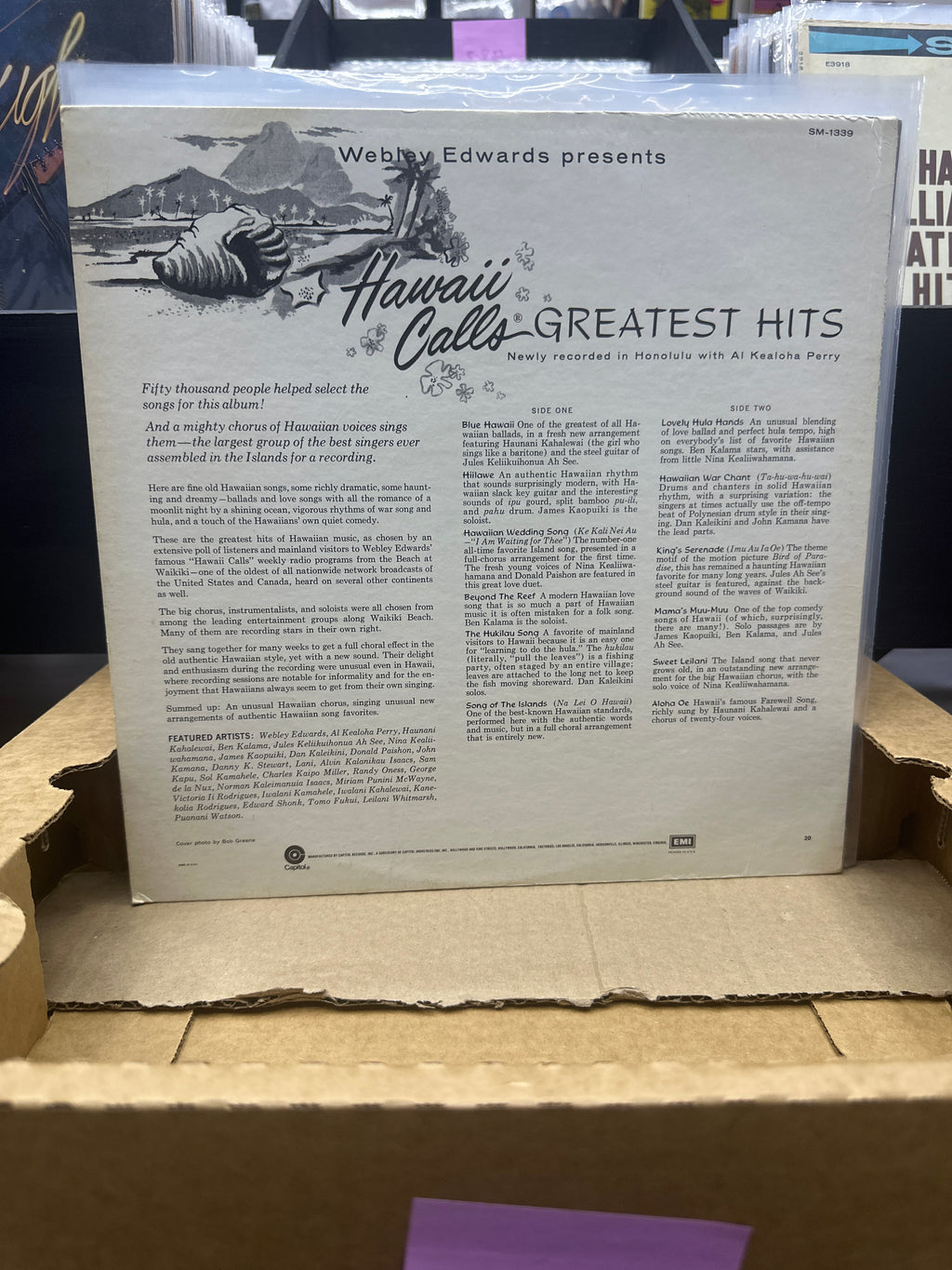 AL KEALOHA PERRY PRESENTED BY WEBLEY EDWARDS - HAWAII CALLS: GREATEST HITS