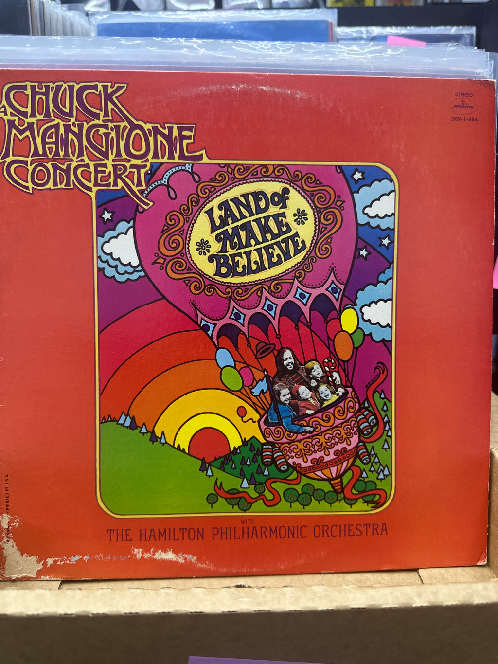 CHUCK MANGIONE WITH THE HAMILTON PHILHARMONIC ORCHESTRA - LAND OF MAKE BELIEVE