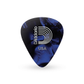D'Addario Blue Pearl Celluloid Guitar Picks, Medium