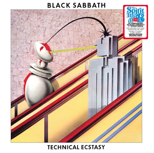 BLACK SABBATH - TECHNICAL ECSTASY (GREEN/ BLACK SPLATTER)
