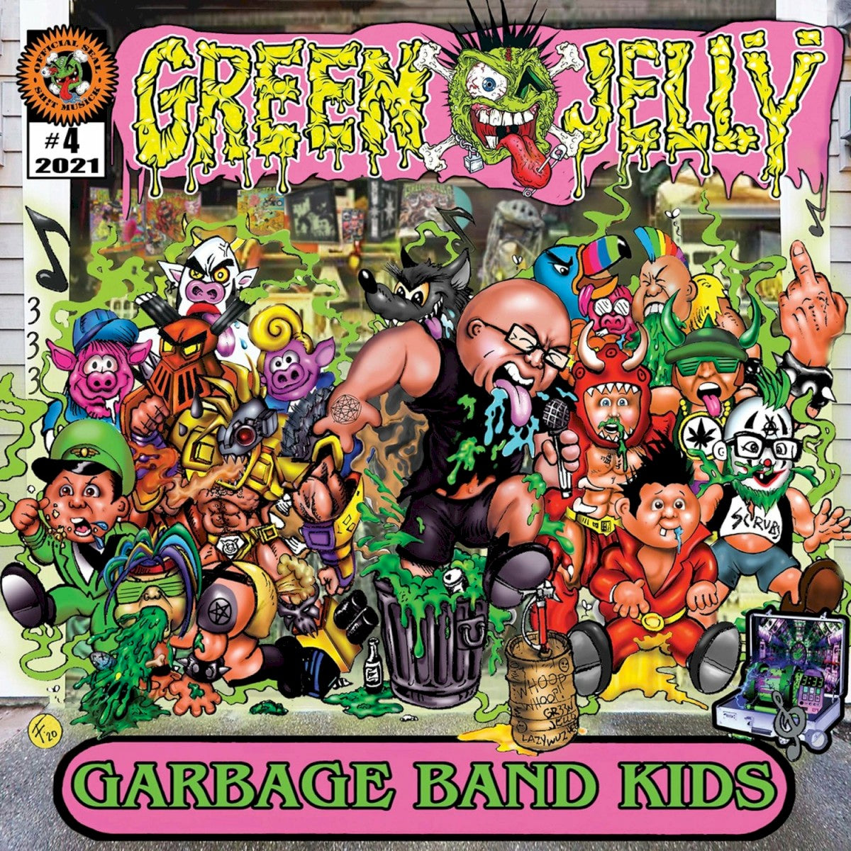 GREEN JELLŸ - GARBAGE BAND KIDS