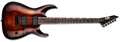 ESP LTD MH-200HT QM DARK BROWN